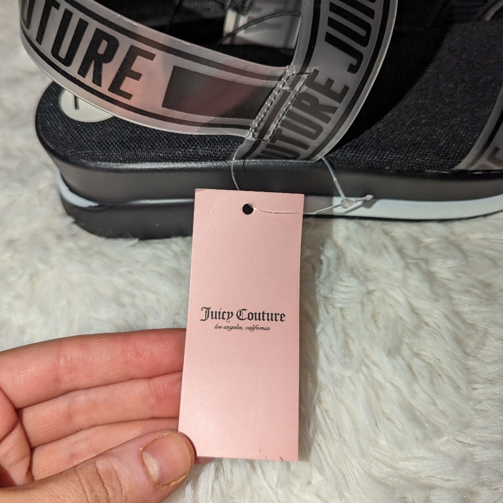 Nwt Juicy couture black lMANY sandals - Picture 13 of 13